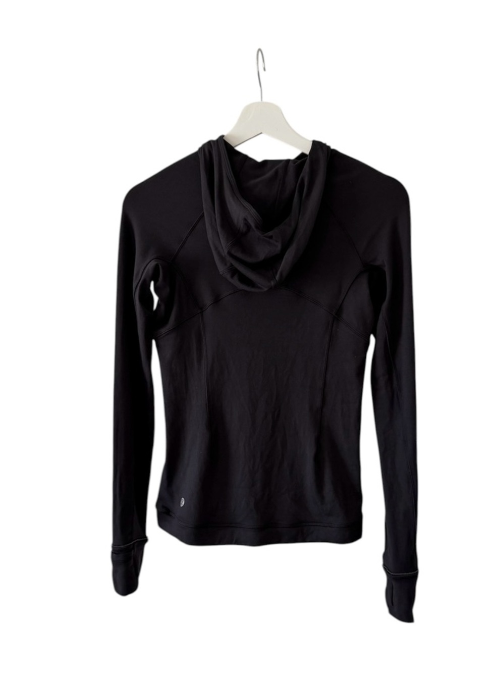 Lululemon Its Rulu Run Long Sleeve Hoodie Black 4 - Picture 3 of 4